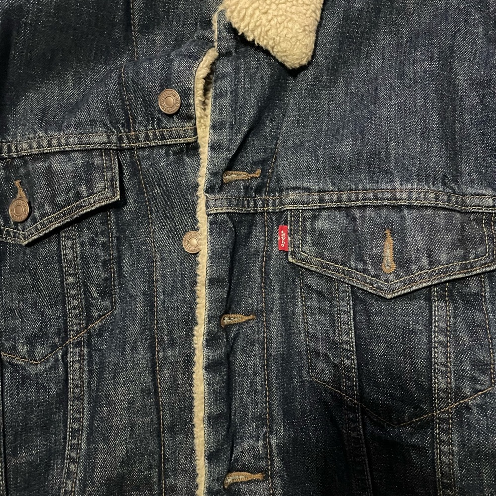 Classic Levi’s wool jean jacket